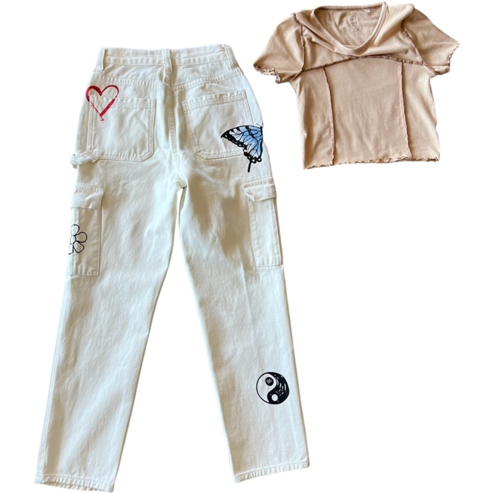 Set Cargo pants & Top - Picture 3 of 4